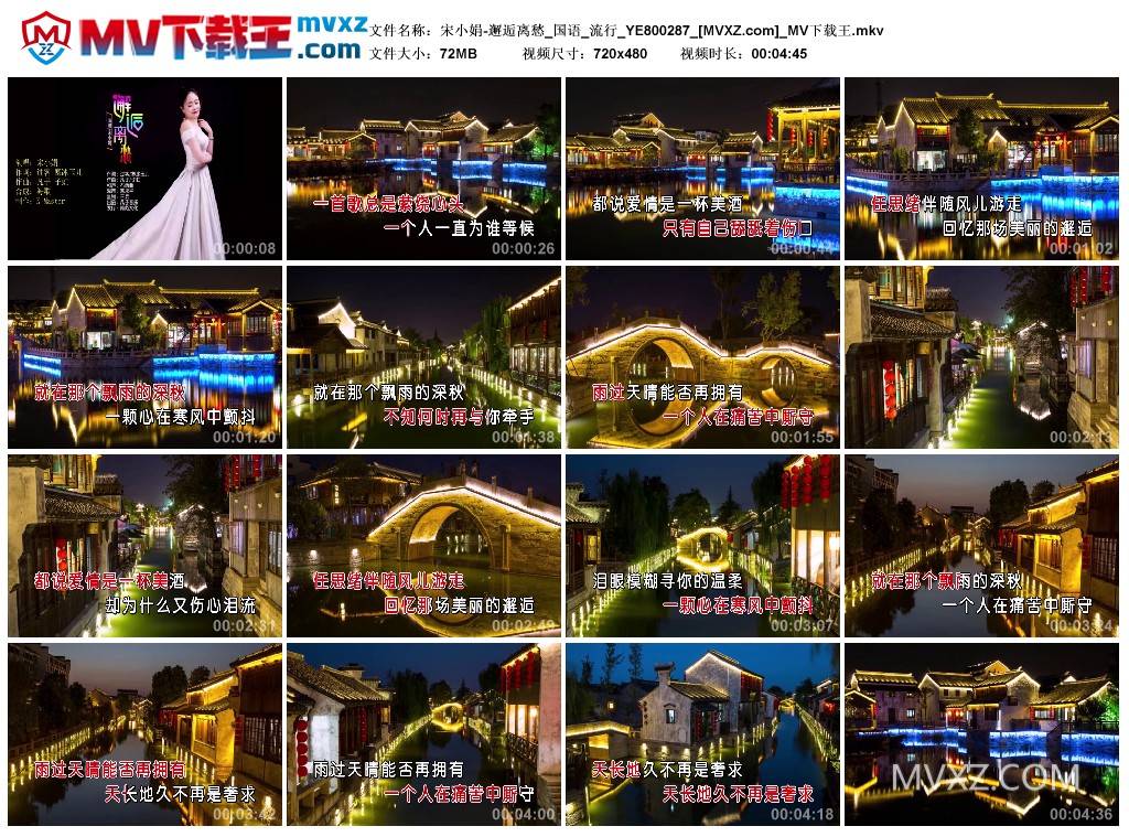 宋小娟-邂逅离愁_国语_流行_YE800287